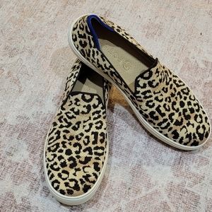 Rothy's camo cat slip on sneakers